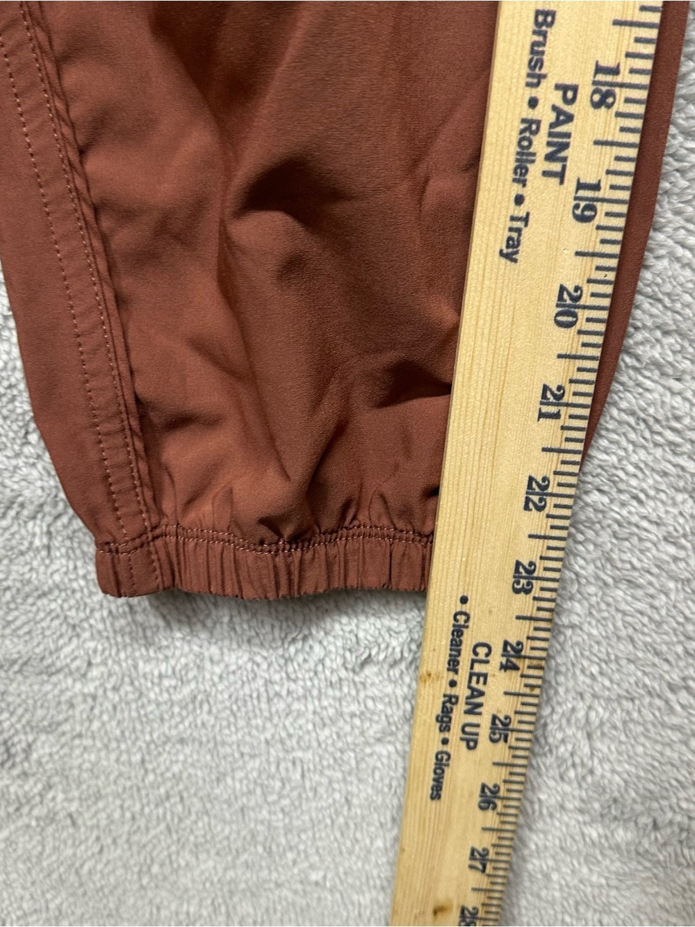 Vuori Ripstop Jogger Pants Brown Elastic Waist Drawstring Women’s XL - Picture 6 of 8